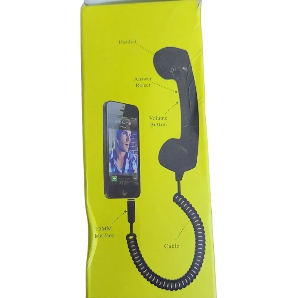 Retro Handset, Cell Phone Handset Anti Radiation #A10